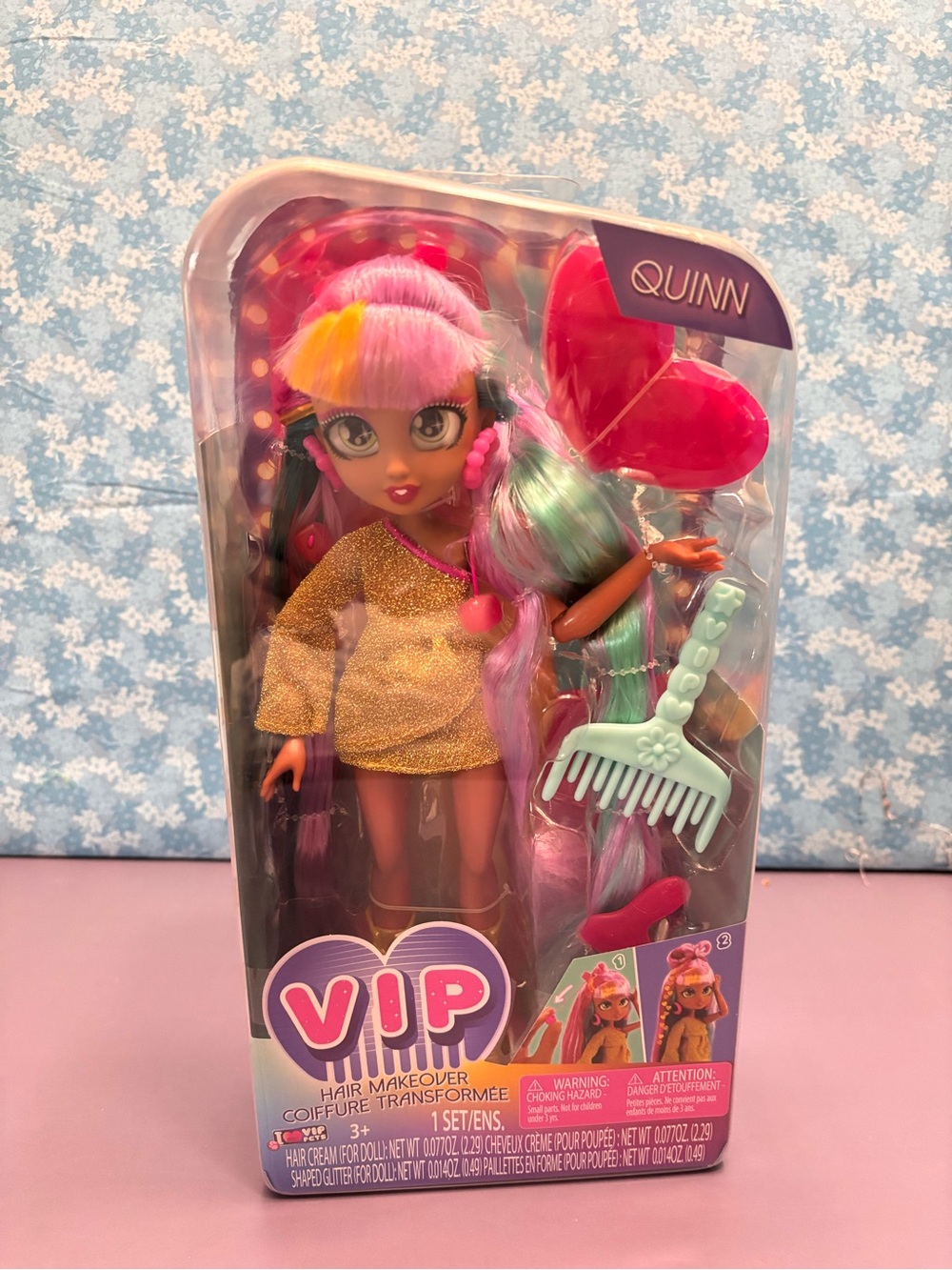 Quinn VIP Hair Makeover Doll - Multicolor